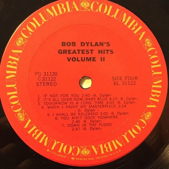 Bob Dylan -“Greatest Hits Volume II” Vinyl 2xLP - Picture 7 of 7